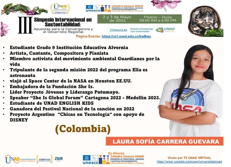 Estudiante Alverniana Destaca como Ponente Internacional en Sustentabilidad