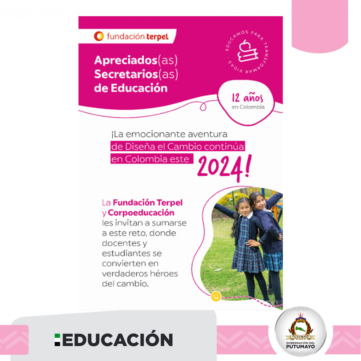 Invitación a Participar en el Reto 2024 Diseña el Cambio®