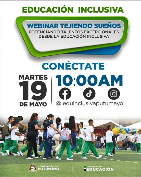Webinar sobre el fortalecimiento de la atención educativa para estudiantes con capacidades o talentos excepcionales